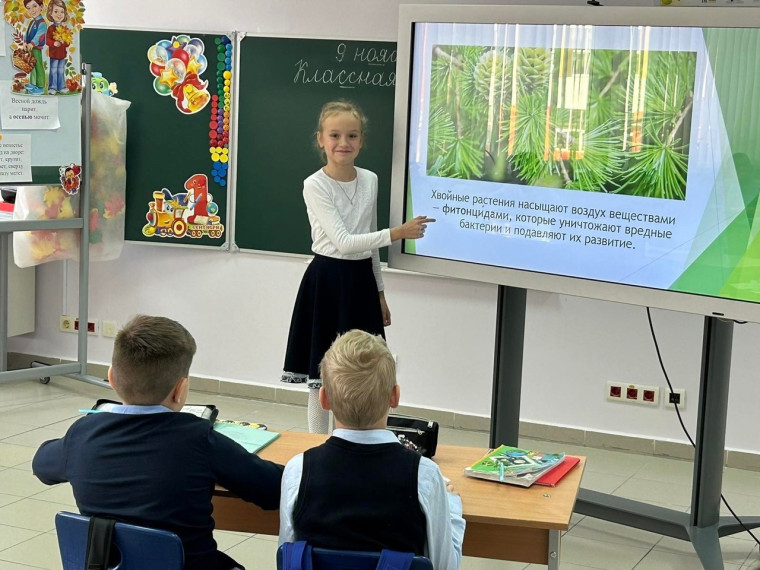 Уроки экологических знаний на тему "В гармонии с природой".